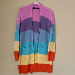 Rainbow Teacher Cardigan